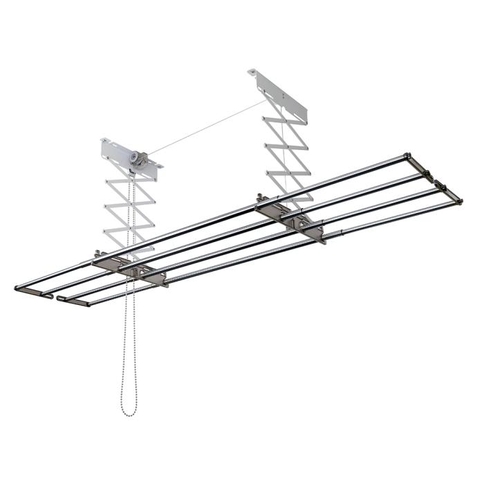 Installed on the ceiling use Pulley System lifting