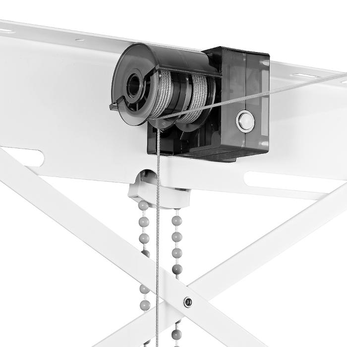 Installed on the ceiling use Pulley System lifting