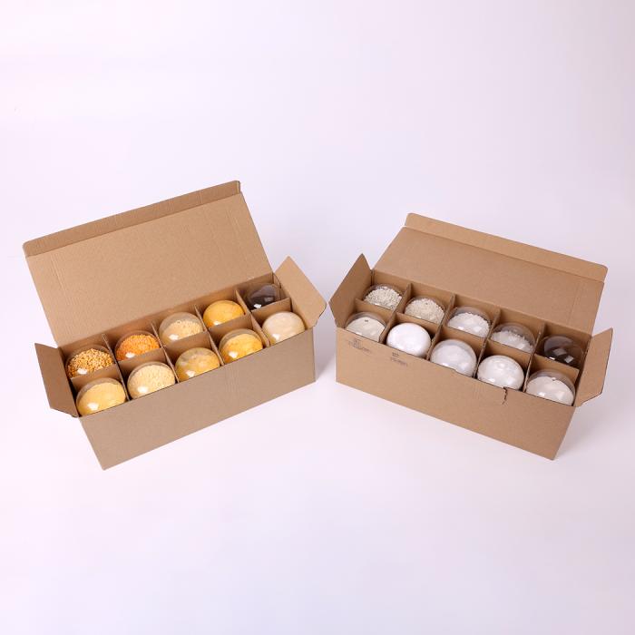 two open boxes
