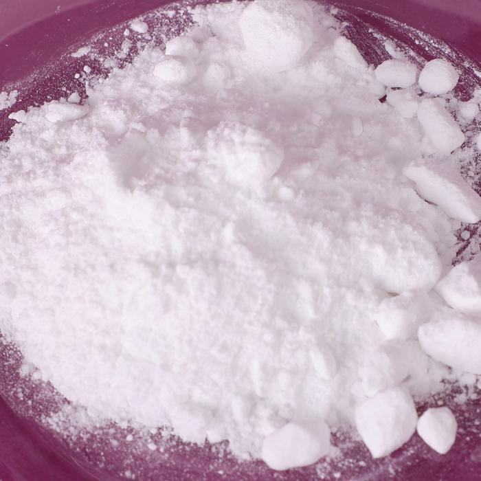 white powder