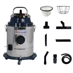 "This is the front view of the single motor vacuum cleaner."