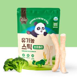Earthrowoon Organic Baby Snacks Stick Broccoli