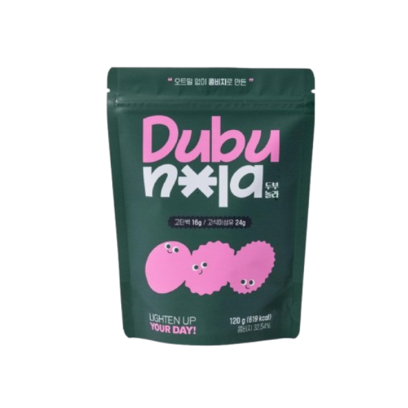 Dubunola is the world’s first granola crafted from upcycled Korean soybean pulp.