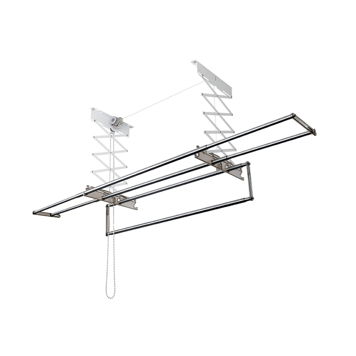 Installed on the ceiling use Pulley System lifting