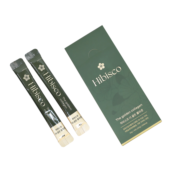 Golden Hibiscus Vegetable Collagen Jelly Stick