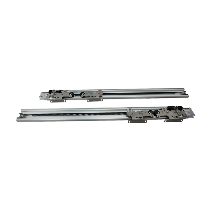 Sliding door mechanism for transport vehicles