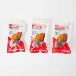 Ice baked sweet potato