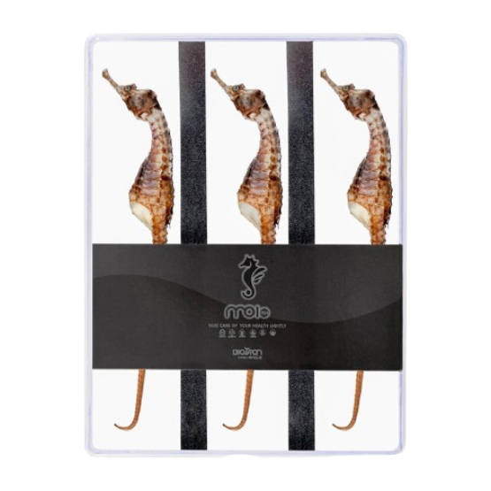 the packaging design for seahorses