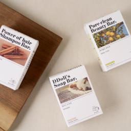 Various SafeCare Soaps and PureClean Beauty Bar.