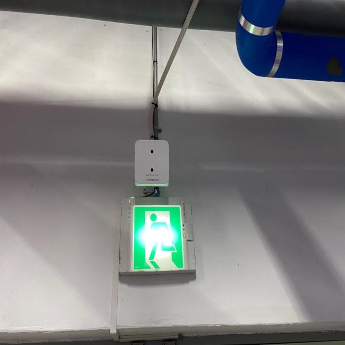 SafeVision 100 installation photo