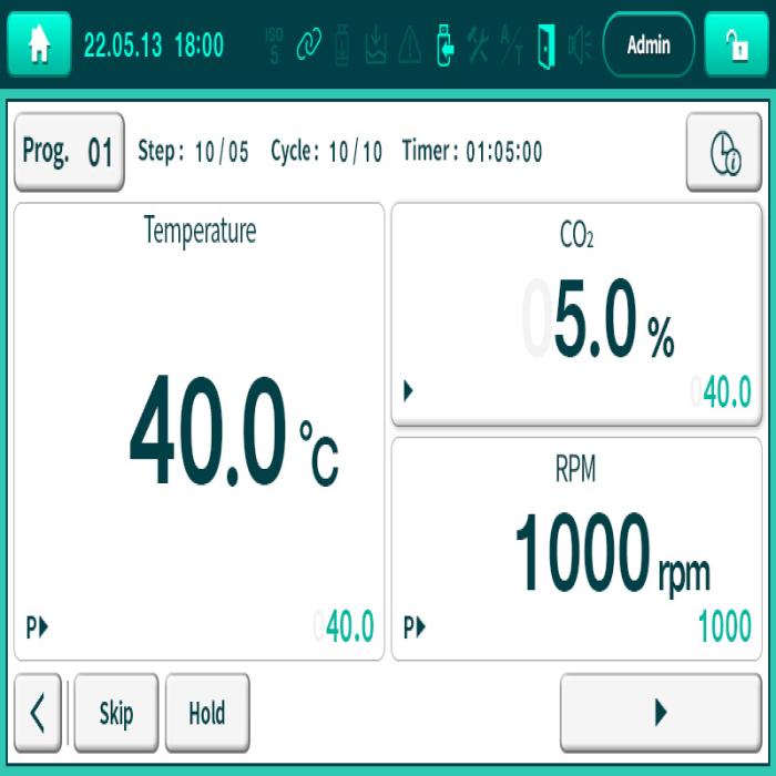 CO₂ Incubated Shaker, ISC-190, Cell culture, bio incubator