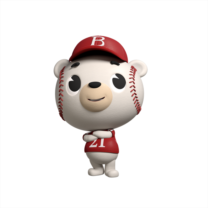 baseball mascot