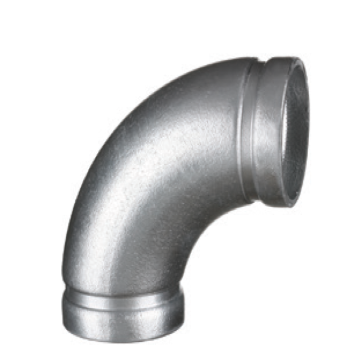 Grooved 90D Elbow