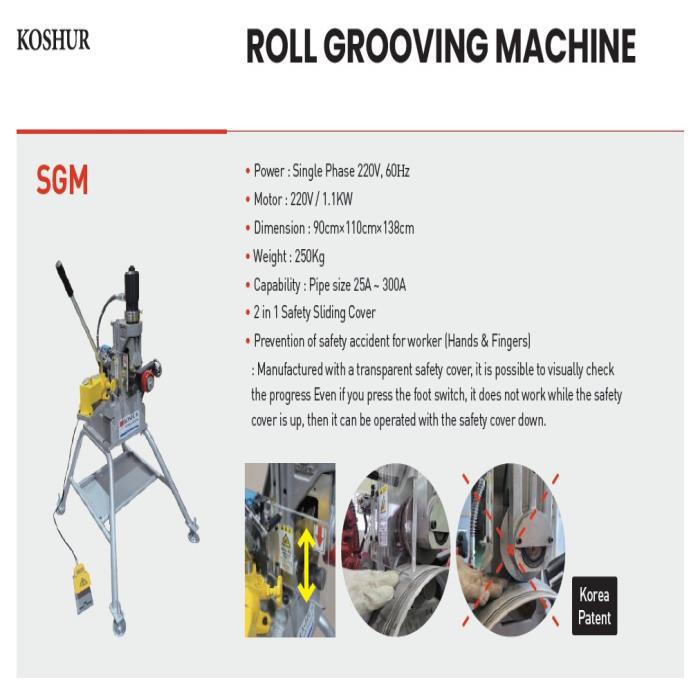 Specification of Machine
