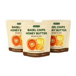 Bagel chips Honeybutter