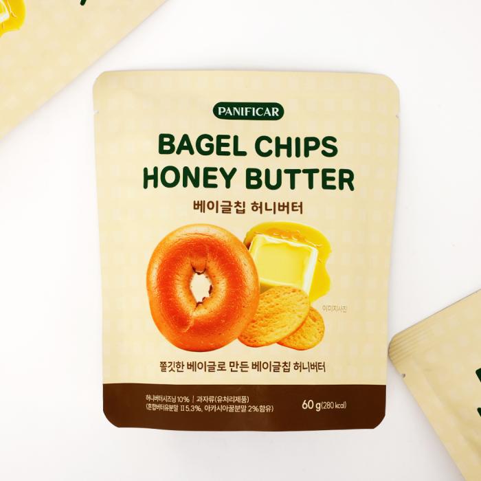 Bagel chips Honeybutter