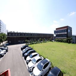 the parking lot