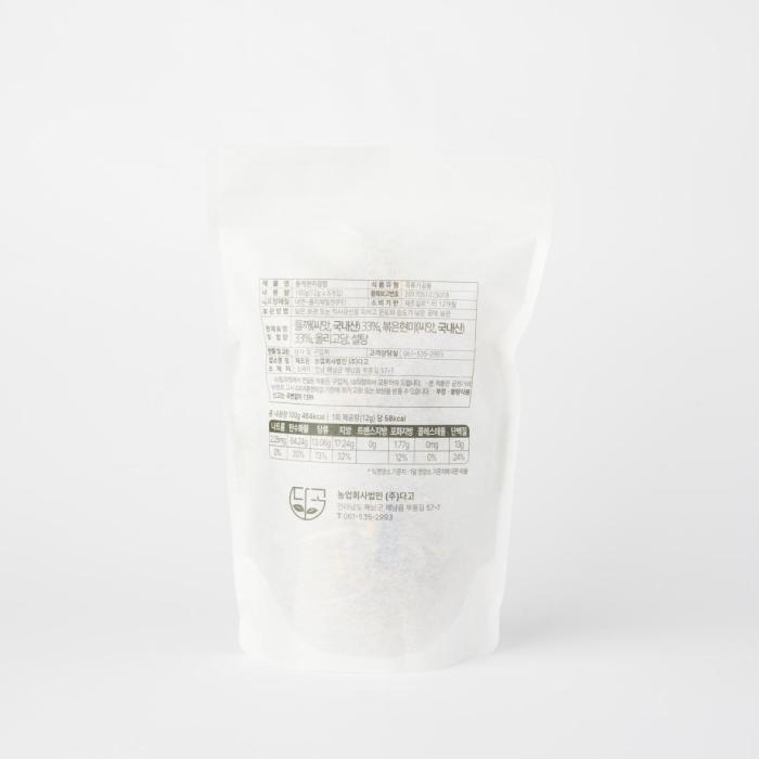 the back of the package