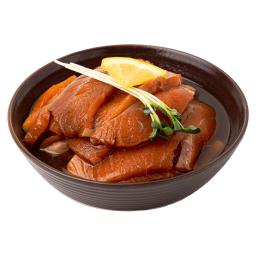 smoked salmon in a bowl