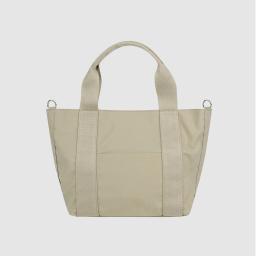 Nylon Polyester Cotton Daily Bag (Beige)