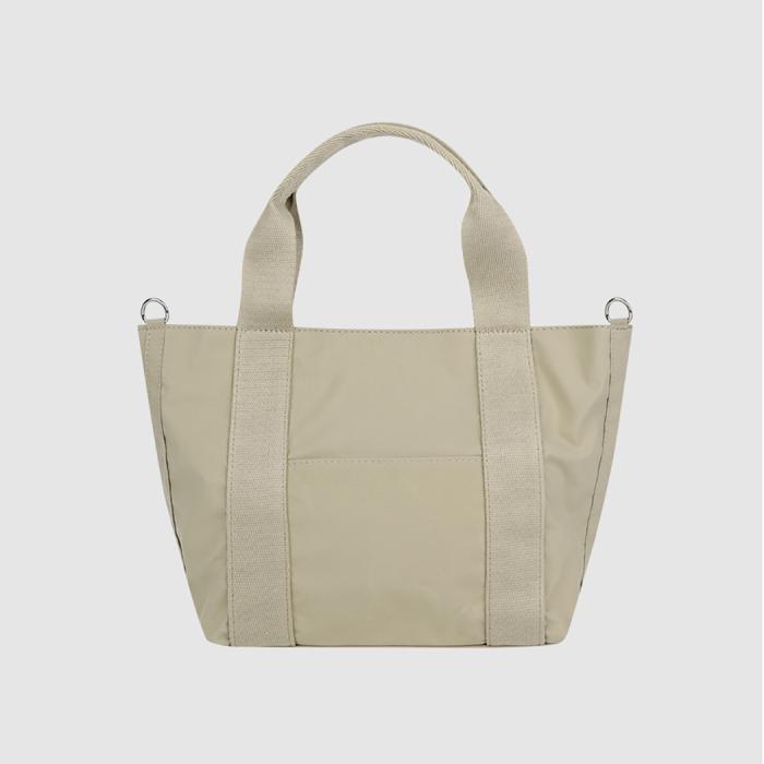 Nylon Polyester Cotton Daily Bag (Beige)