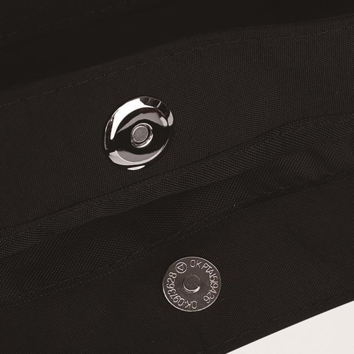 Nylon Polyester Cotton Daily Bag (Black)