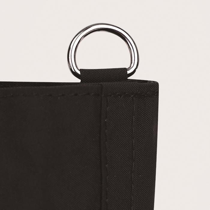 Nylon Polyester Cotton Daily Bag (Black)