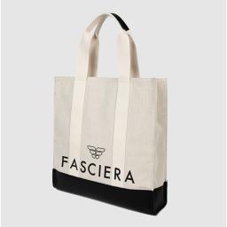 PU & Leather Mix Daily Handbag