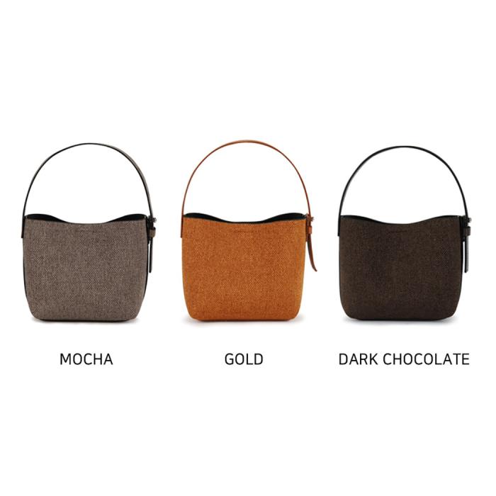 PVC & Cowhide Blend Daily Handbag