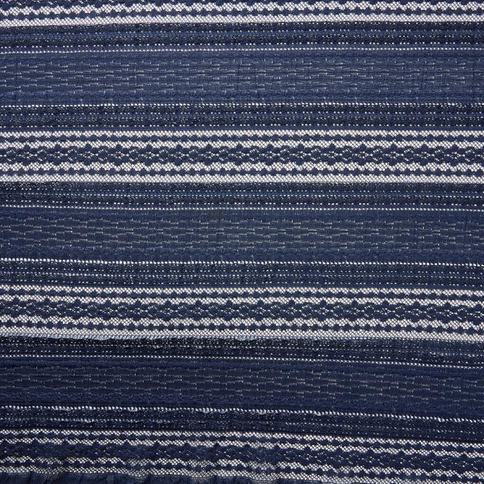 POLY SPAN RUFFLE RASCHEL LACE