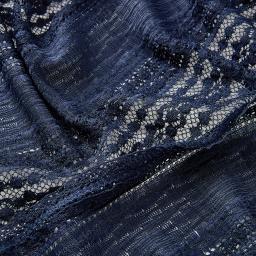 POLY SPAN RUFFLE RASCHEL LACE