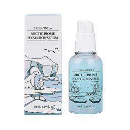 This hydrating serum strengthens the skin barrier with micro polar biome derived from Arctic microorganisms, while glacial water and low-molecular-weight hyaluronic acid deliver deep hydration for smooth and healthy skin.