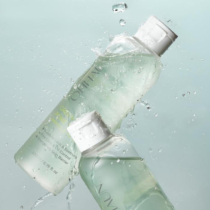 green tea pore tightening ampoule toner