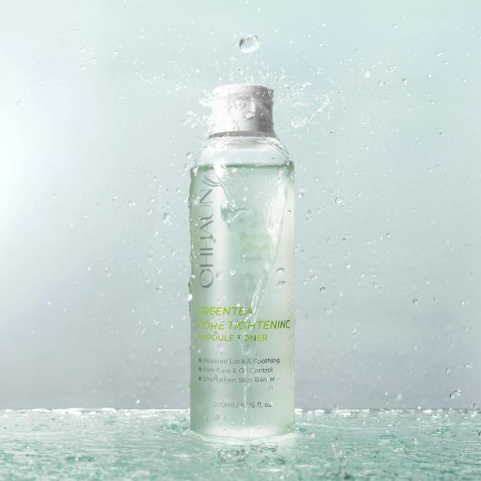 green tea pore tightening ampoule toner