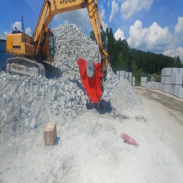 high quality crushing bucket for gravels,recycled concrete,stone