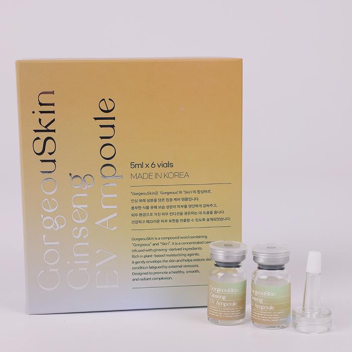 a box and two bottles of skin care products