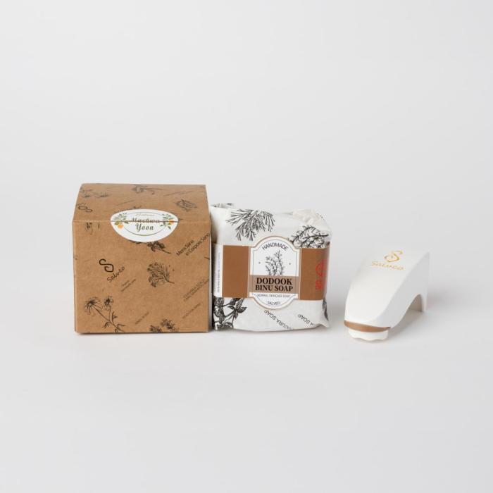 a box and a shoe