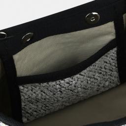 Tote Bag with Cotton Blend Finish (Black)