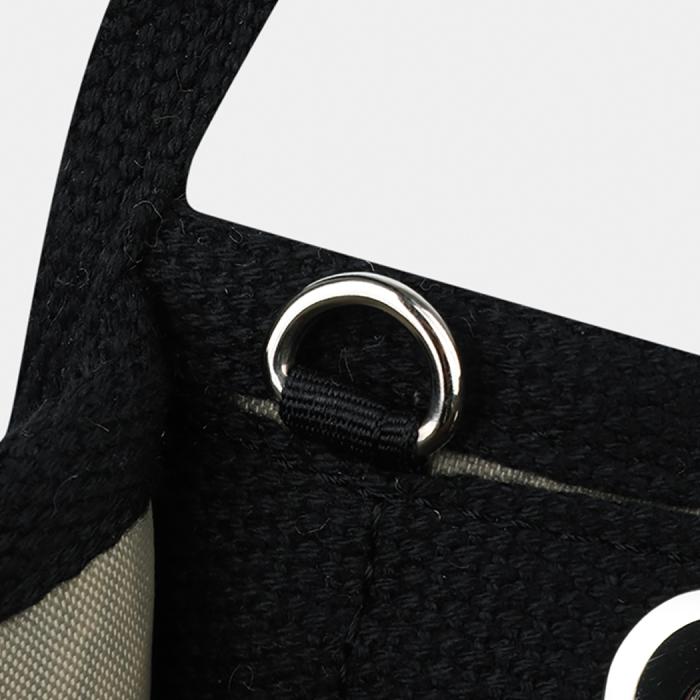 Tote Bag with Cotton Blend Finish (Black)