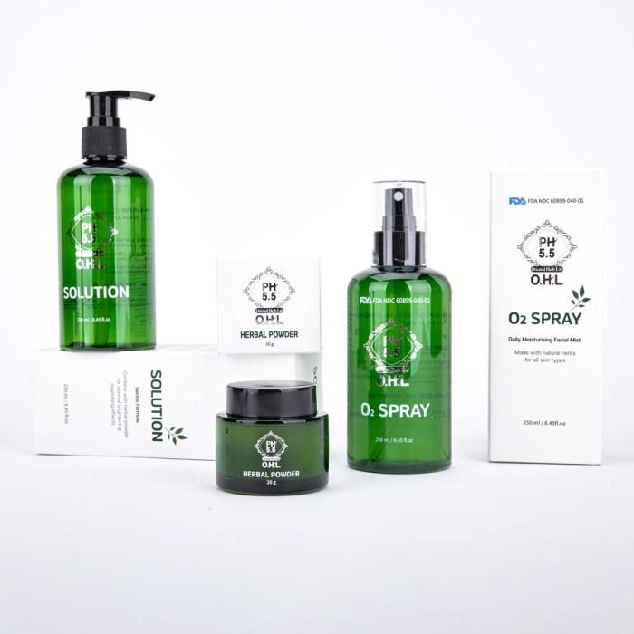 O.H.L Herbal O₂ Spray