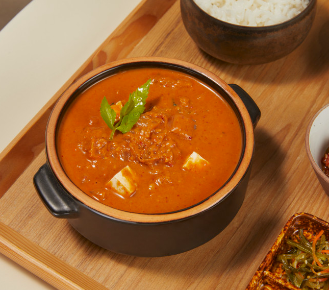Korean tofu curry