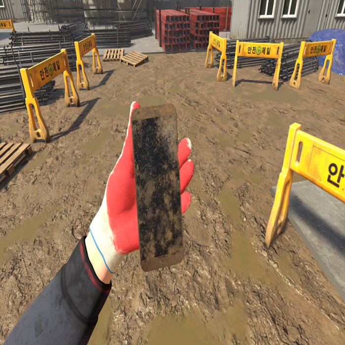 Construction Site Smartphone Safety Accident VR