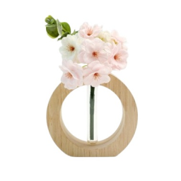 Cherry Blossom Wooden Vase