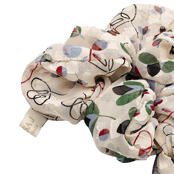 Linen Hair Scrunchie