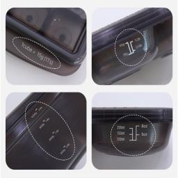 Set of 10 eco-friendly reusable containers