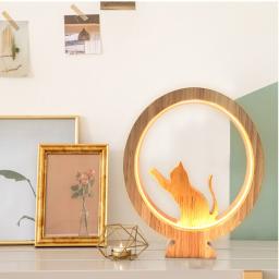 cat lamp