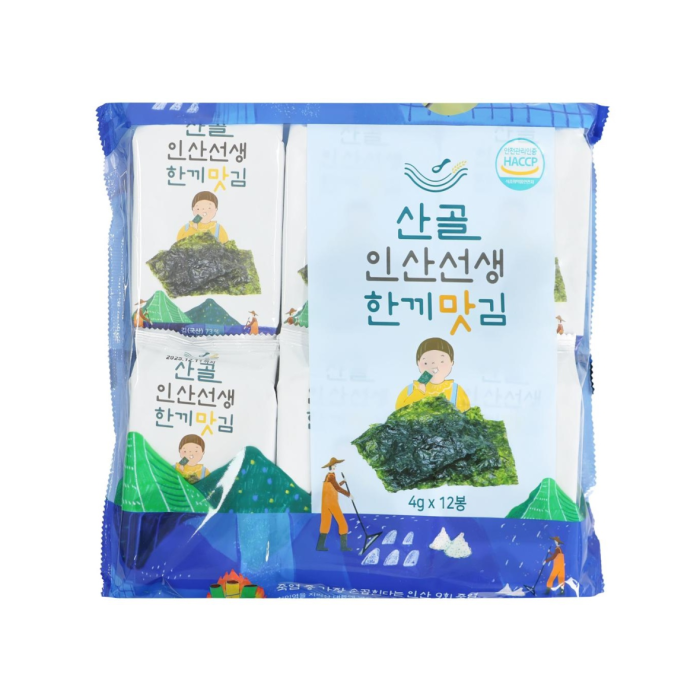 Insan Master One-Meal Seasoned Seaweed