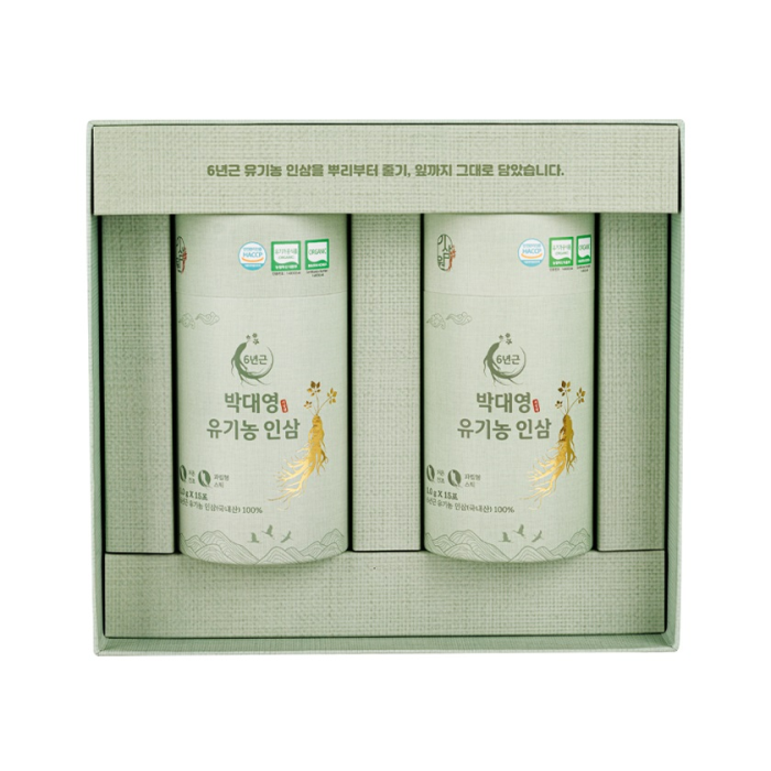 6-Year-Old Organic Ginseng by Daeyoung Park