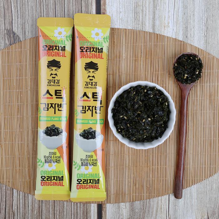 KIMDAEGAM Stick Type Seaweed Flakes - Original  10g 7EA
