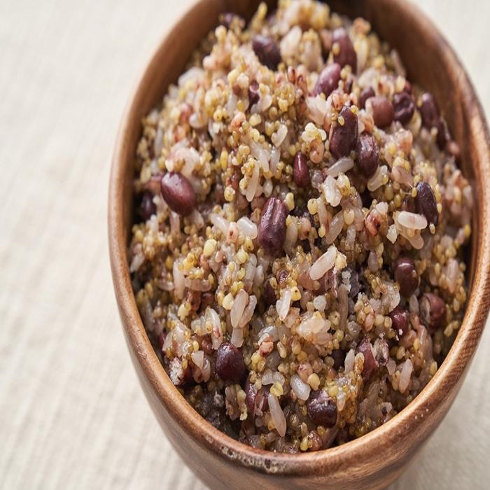 black beans and quinoa